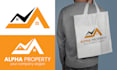 do 3 flat modern minimalist business logo in 24 hours