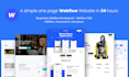 fix webflow issues, bugs, responsiveness, optimize, redesign, or edit webflow