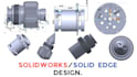 design 3d models using solidworks and solid edge