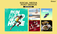 create stunning instagram post design