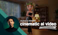 create a 3d pixar ai animation, cinematic ai video
