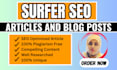 write SEO blogs and articles for your business that convert