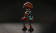 create a 3d character