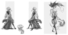 draw character sheets for your oc, dnd characters