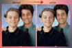 enhance, improve, upscale low res photo to high resolution