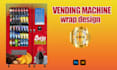 do creative vending machine wrap tradeshow booth window graphics