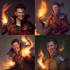 create original ai generated character design, digital art