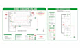 create emergency evacuation plan, fire safety plan, emergency exit