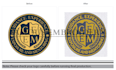embroidery digitize logo into emb, dst pes, with  few hours