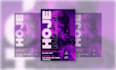 design a dope poster and flyer as your requirement