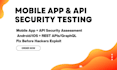 perform penetration testing for web, mobile app, API, cloud