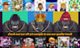 do unique nft art collection 100, 1k, 10k nft