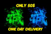 make high quality flame logo or text effect