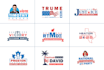 design modern political campaign logo