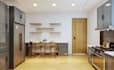 design modern cabinet, TV media wall, shelf, kitchen design, 3d rendering