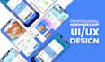 do modern mobile app design UI UX design figma app mockup prototype web app uiux