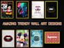 make amazing trendy wall art designs