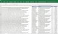do professional ms excel data cleaning and formatting, sorting