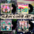 design an unique single cover art with my drawing style