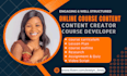 create engaging online course content and elearning content development