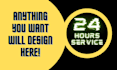 create any kind of graphic design with creative ideas