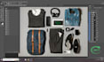 multi color clipping path and separate multi layer mask images adobe photoshop