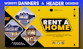 create custom website banners and header ads