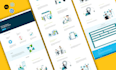 create responsive sales and landing pages with react, nextjs, or wordpress