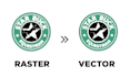 do vector tracing, vectorize, recreate, redraw or convert logo to vector