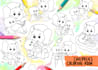 draw awesome children coloring book illustrations