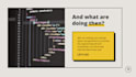 be your back end developer and front end developer