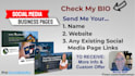 create social media business pages
