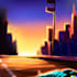 do city and landscape concept art fast