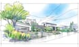 draw architectural perspectives and sketches in high quality