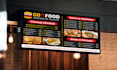 design restaurant menu, digital menu or TV screen menu