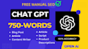 do ai chat gpt articles, blog posts, youtube scripts writer