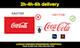 vector tracing, redraw logo, convert image to vector