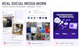 design engaging social media posts and banners