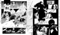 illustrate a black and white comic or manga page
