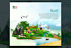 do creative travel ads banner design