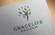 do beautiful church logo design