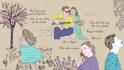 create a unique hand drawn lyric video