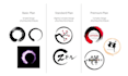 create hand drawn japanese enso logo by brush