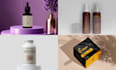 do elegant cosmetic, candle logo or product label design