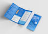 design professional bi fold and tri fold brochure design