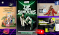 design social media post advertising creative