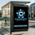 design table tent, postcard, promotional poster, and billboard