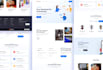 design figma website ui ux and landing page UI