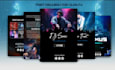 design electronic press kit, media kit and animate epk