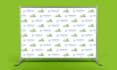 design backdrop,trade booth,step and repeat banner in 1 hour